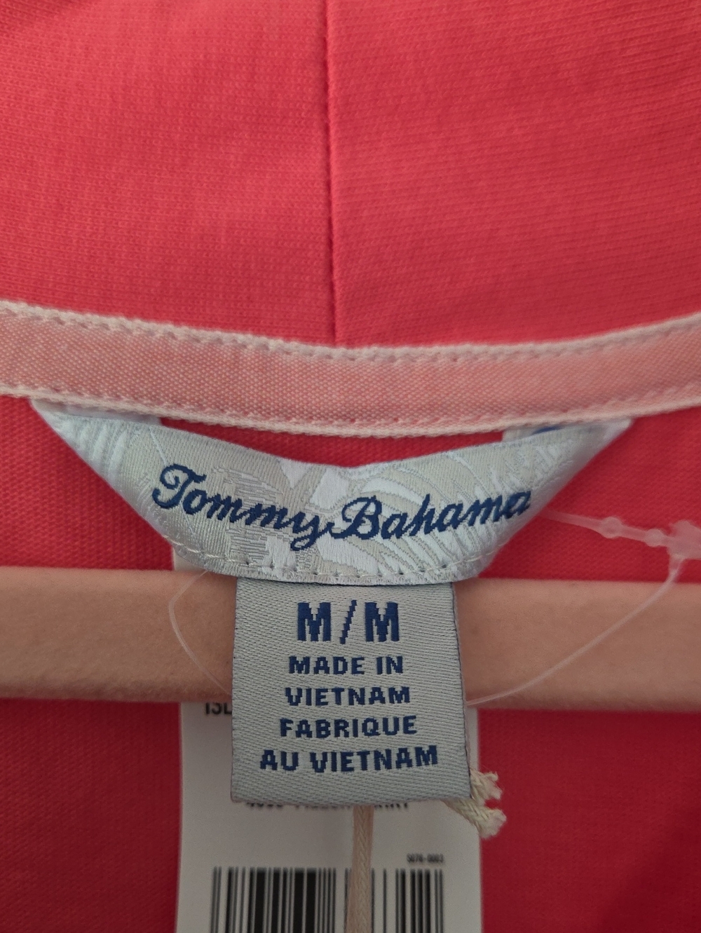 NWT Tommy Bahama Islandscape Jersey Midi Dress Melon Berry Size M - Picture 7 of 9